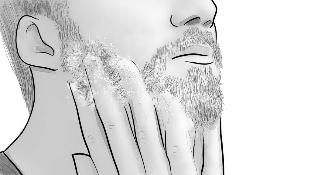 あなたに髭を染める方法9