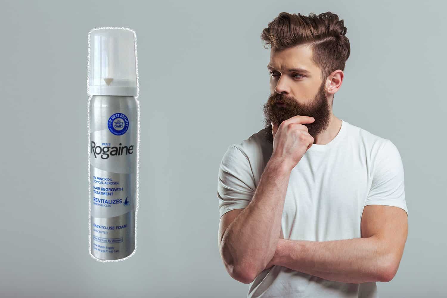 The Minoxidil Beard How To Use Rogaine To Thicken Your Facial Hair