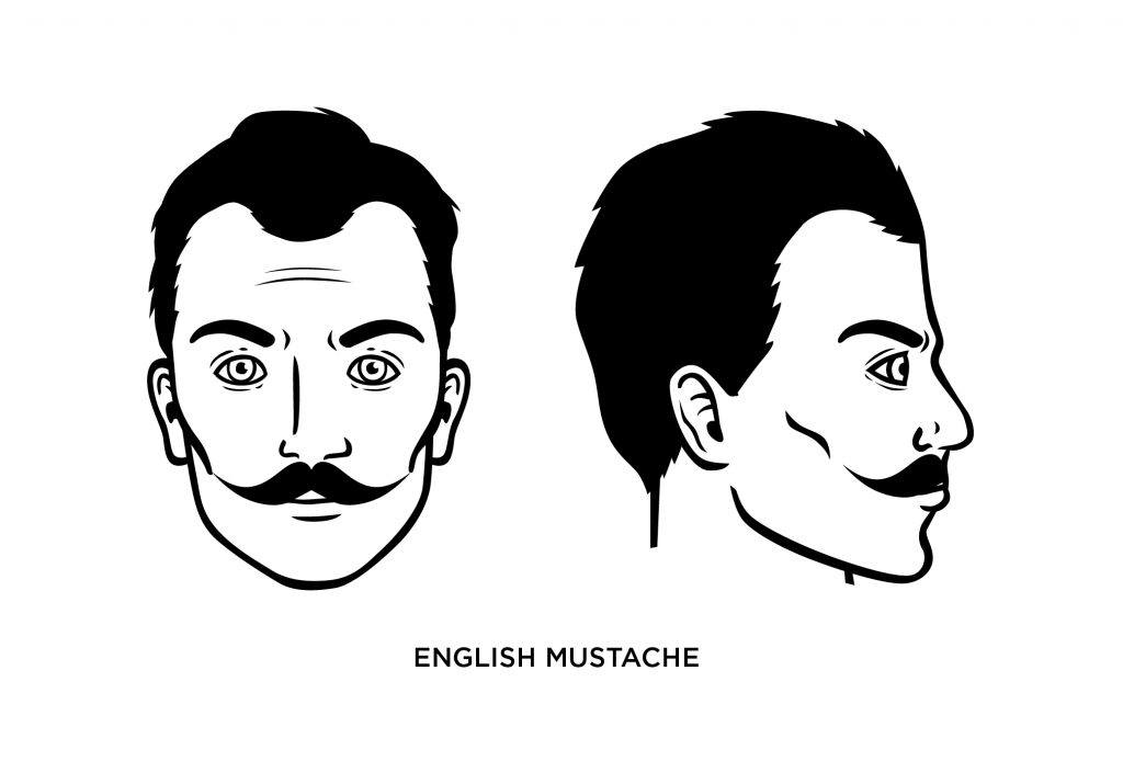 English mustache