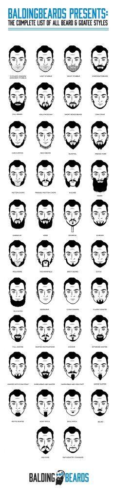 Beard Style Chart