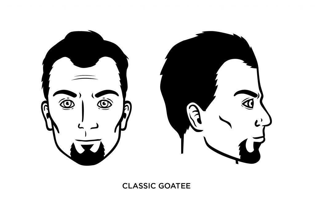 classic goatee
