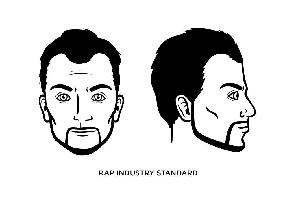 rap industry standard beard