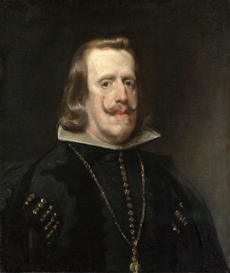 King Philip IV of Spain dali mustache