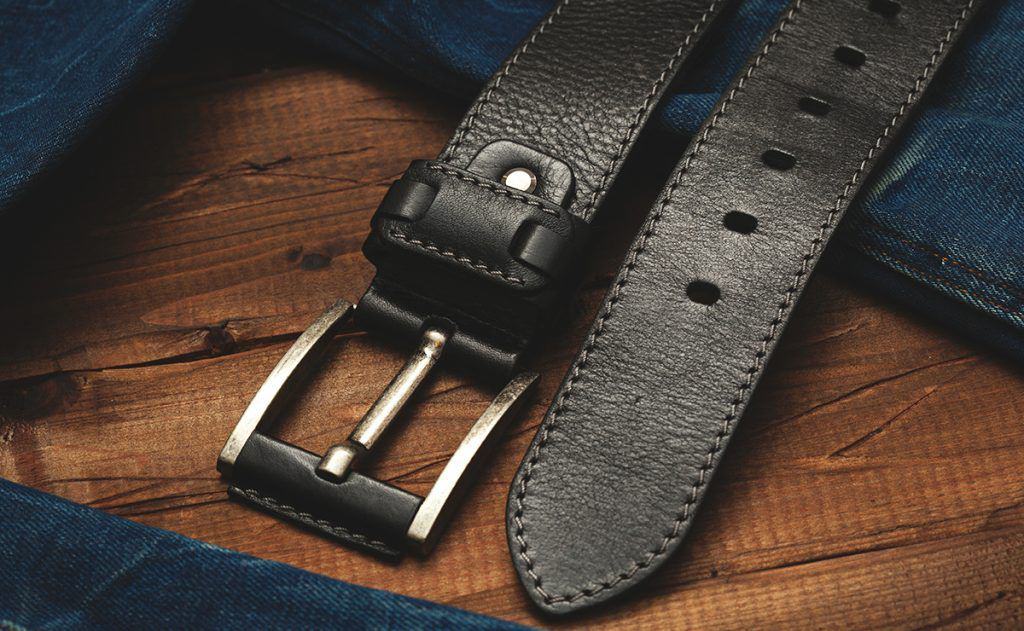 Made in USA/… Belt for Buckles 100/% Top Grain One Piece Leather,Uniform,1.5 wide