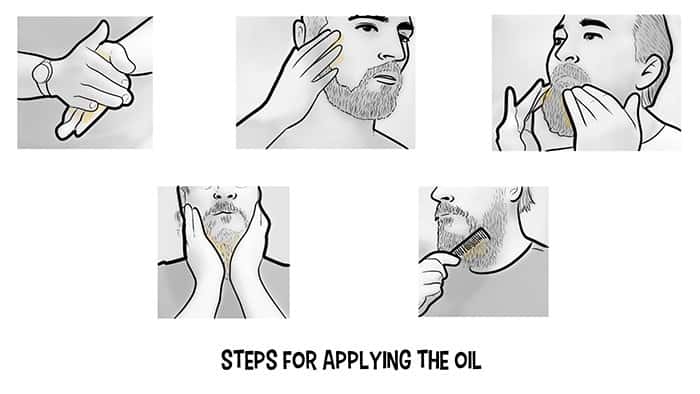 the right way to apply beard oil 4
