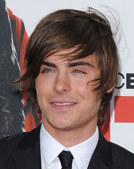 zac efron the mop hairstyle