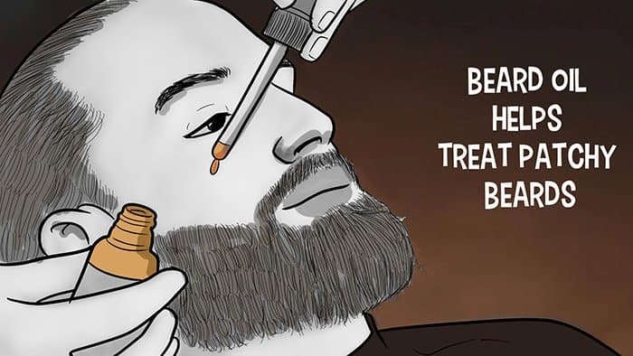 Beard Oil Helps Treat Patchy Beards