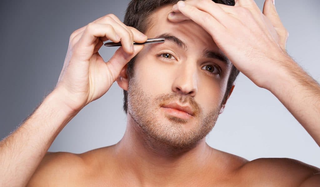 how to groom mens eyebrows