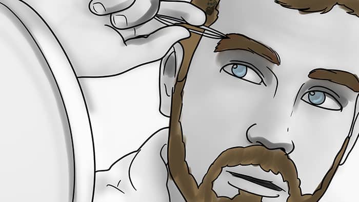 how to groom men's eyebrows 4