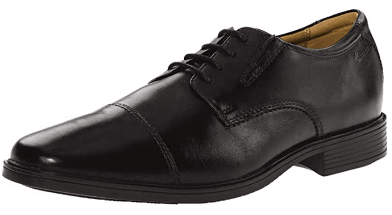 clarks mens patent leather shoes