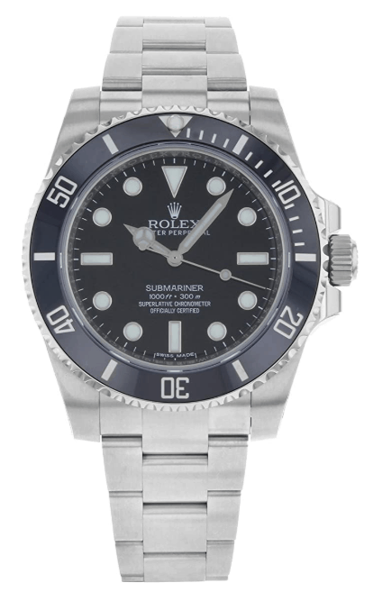 Rolex Submariner Black Dial Stainless Steel Men’s Watch