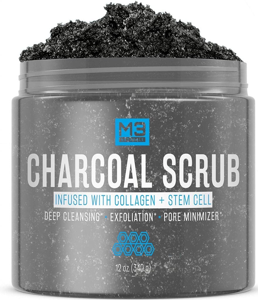 M3 Naturals Activated Charcoal Scrub