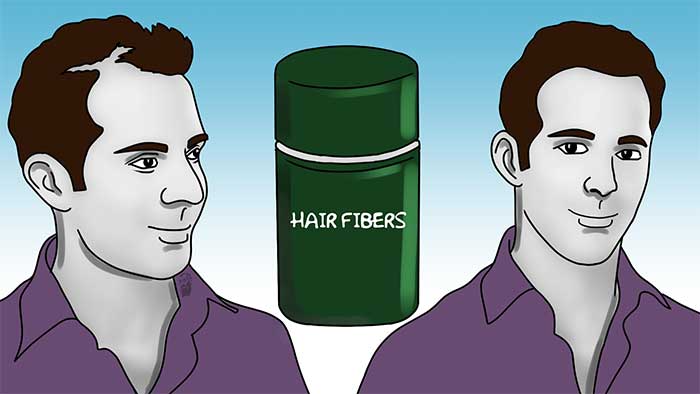 use hair fibers