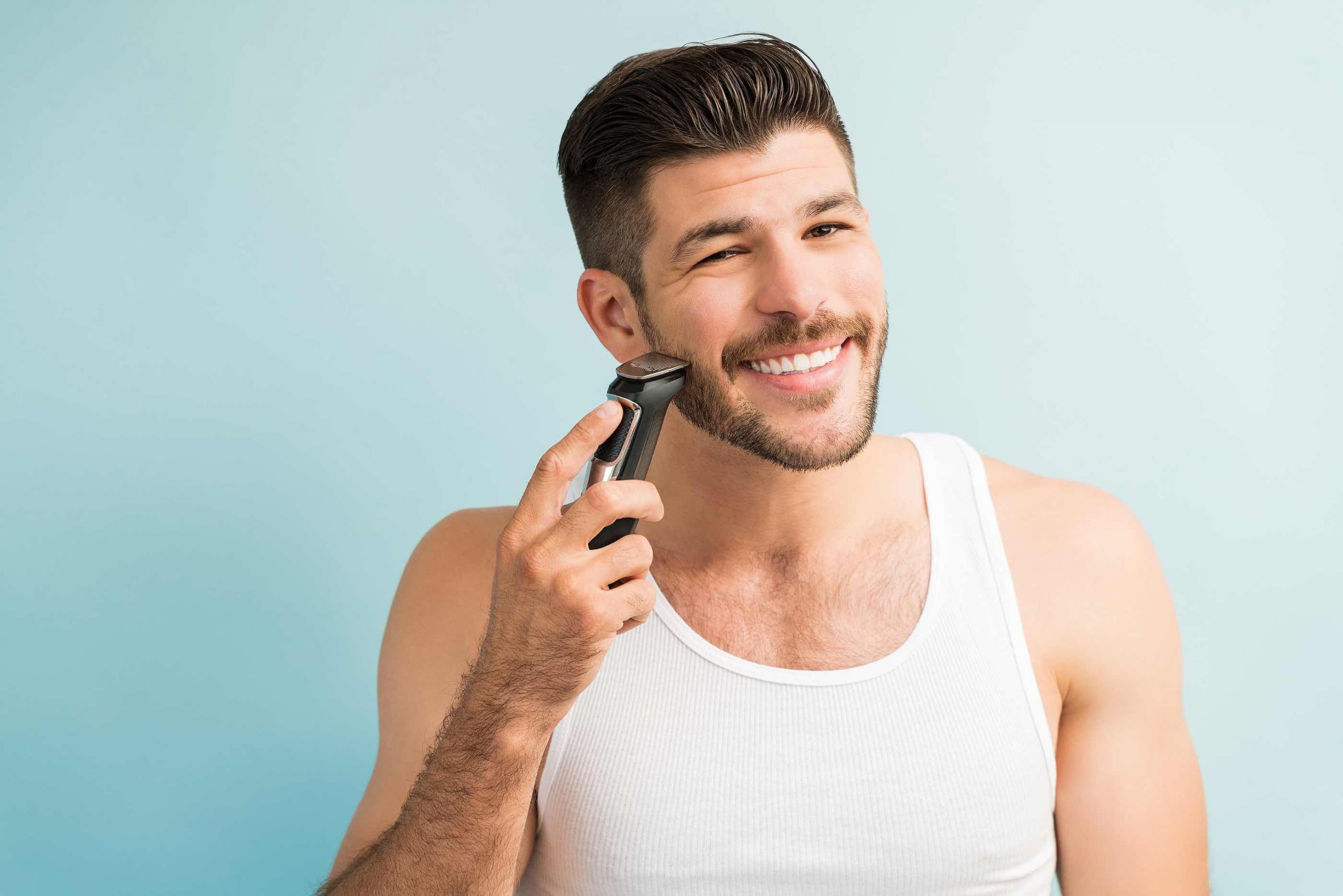 beard trimmer to keep stubble