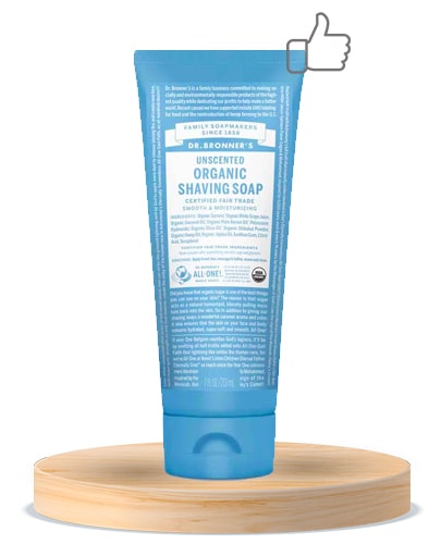 Dr. Bronner’s Organic Shaving Soap-min