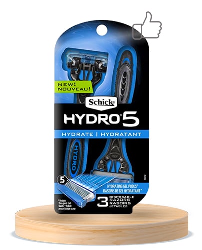 Schick Hydro 5 Razor For Men With Flip Trimmer-min