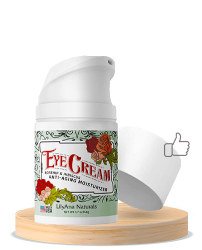 LilyAna Eye Cream Moisturizer 94% Natural Anti-Aging Skin Care